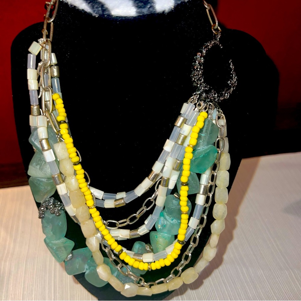 KENNETH COLE NEW YORK MULTI STRAND NECKLACE - Picture 3 of 5